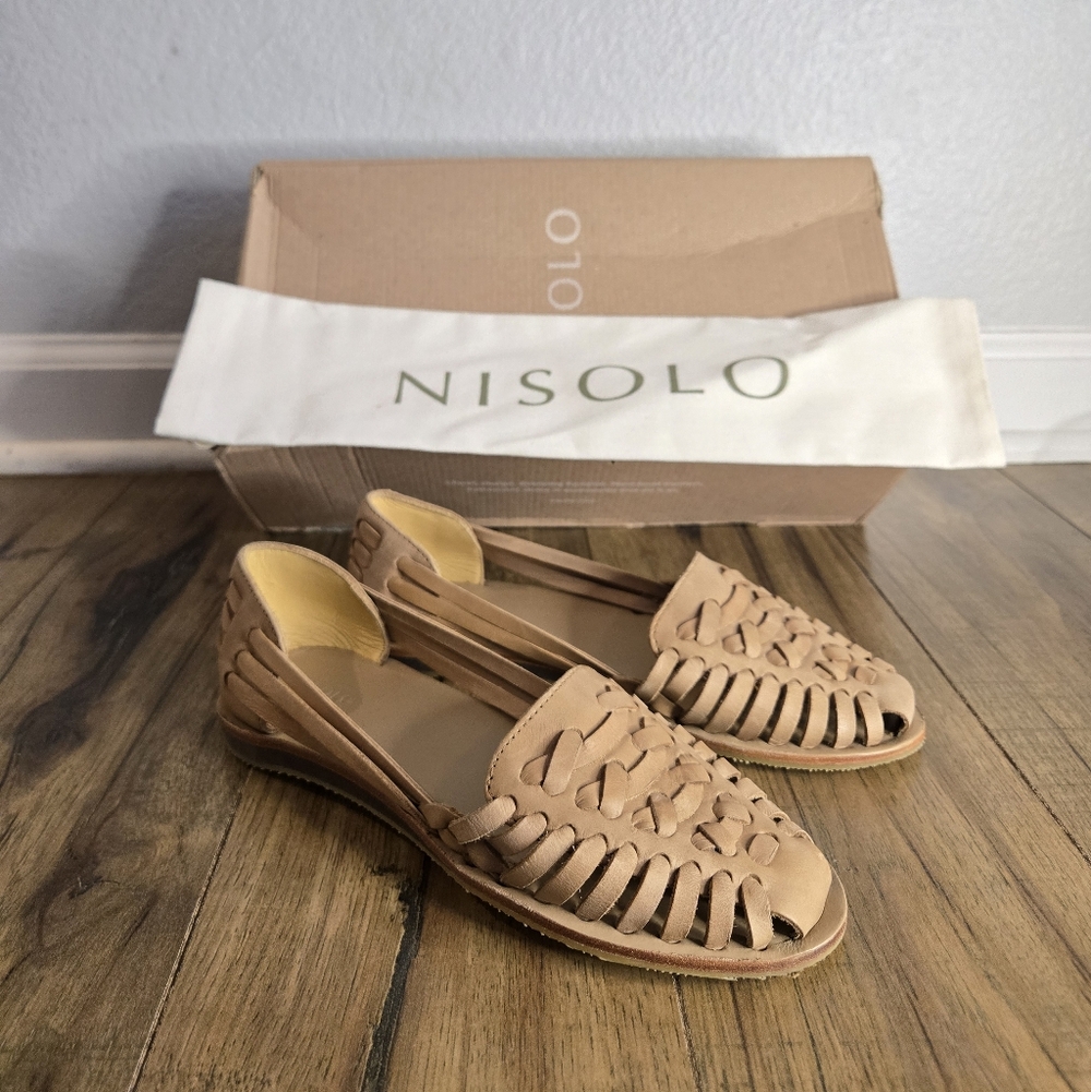 Nisolo Huaraches – Almond – Women's Size 5